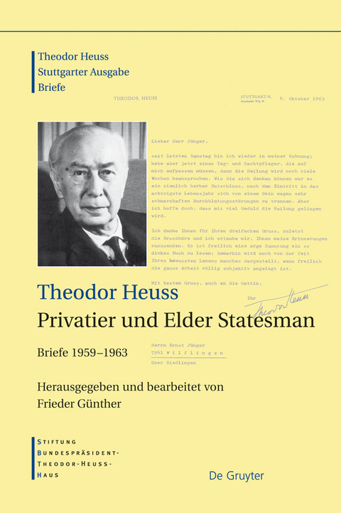 Theodor Heuss, Privatier und Elder Statesman - 