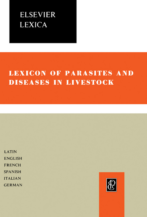 Lexicon of Parasites and Diseases in Livestock -  Manuel Merino-Rodriguez