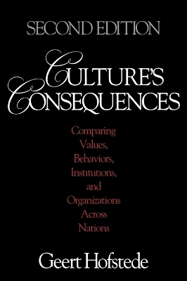Culture&prime;s Consequences - Geert Hofstede