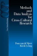 Methods and Data Analysis for Cross-Cultural Research - Fons van de Vijver, Karey Leung
