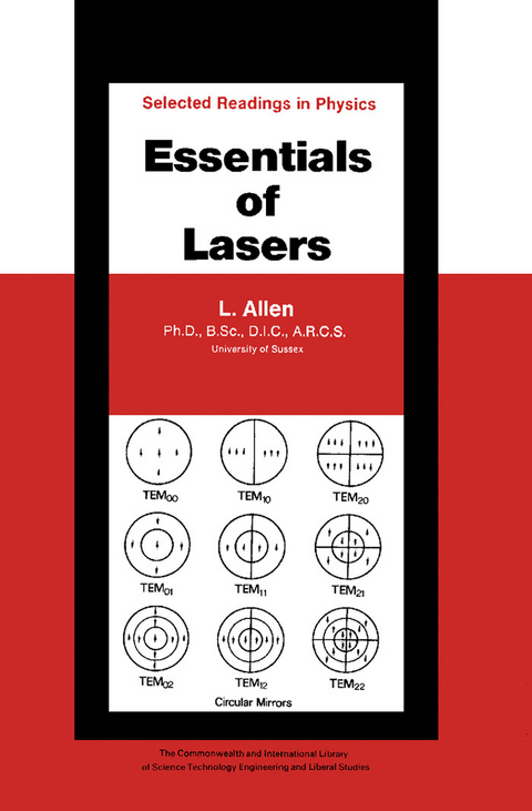 Essentials of Lasers -  L. Allen