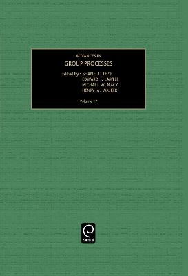 Advances in Group Processes - 