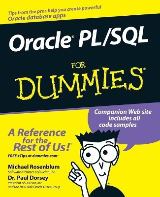 Oracle PL / SQL For Dummies - Michael Rosenblum, Paul Dorsey