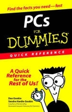 PCs for Dummies Quick Reference - Dan Gookin, Sandra Gookin