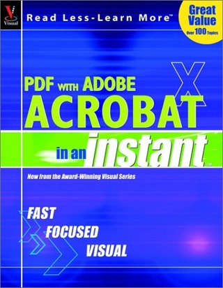 Pdf with Adobe Acrobat X in an Instant
