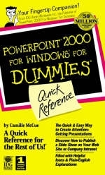 PowerPoint 2000 for Windows for Dummies Quick Reference - Camille McCue