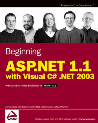 Beginning Asp.Net 1.1 with Visual C# .Net 2003