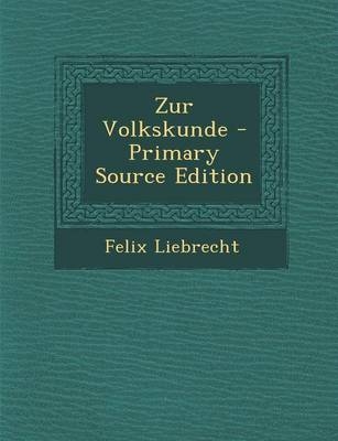 Zur Volkskunde