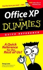 Office XP For Dummies