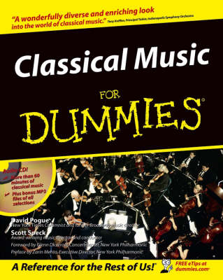 Classical Music For Dummies - David Pogue, Scott Speck