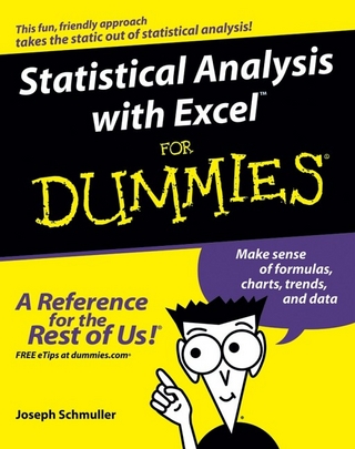 Statistical Analysis with Excel For Dummies