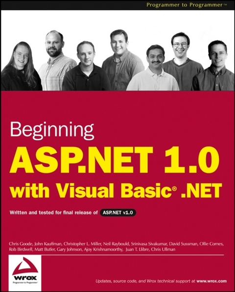 Beginning ASP.NET 1.0 - C. Birdwell
