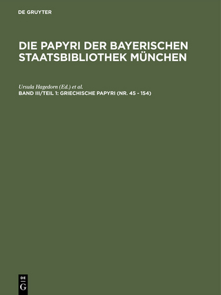Griechische Papyri (Nr. 45 - 154)