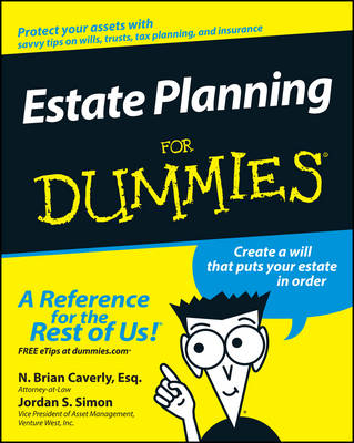 Estate Planning For Dummies - N. Brian Caverly, Jordan S. Simon