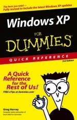 Windows XP For Dummies Quick Reference, 2nd Edition (UK Custom Ed) - Greg Harvey