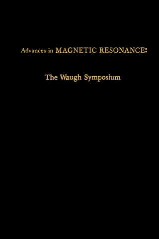 Advances in Magnetic Resonance