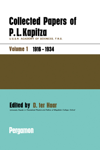 Collected Papers of P.L. Kapitza