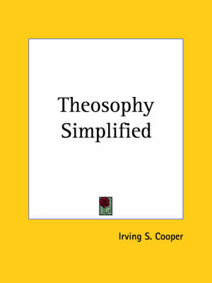 Theosophy Simplified (1915)