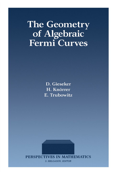 Geometry of Algebraic Fermi Curves -  D Gieseker