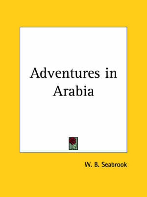 Adventures in Arabia (1927)