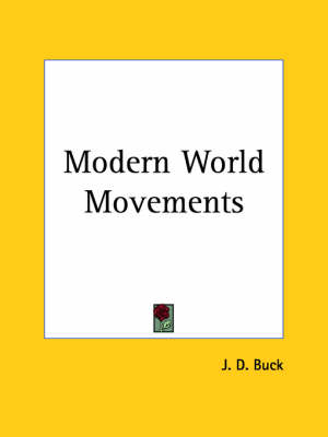 Modern World Movements (1913)