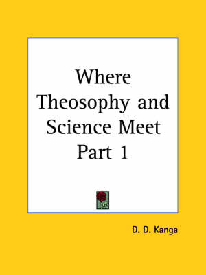 Where Theosophy & Science Meet Vol. 1 (1938) - 