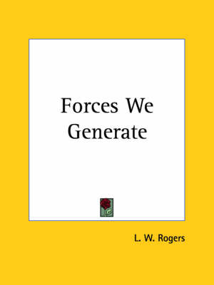 Forces We Generate (1934)