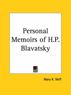 Personal Memoirs of H.P. Blavatsky (1937)
