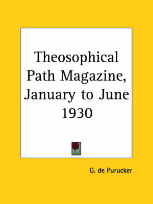 Theosophical Path Magazine (January to June 1930) - 