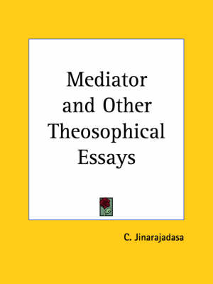 Mediator - C. Jinarajadasa