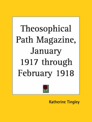 Theosophical Path Magazine (1917) - 