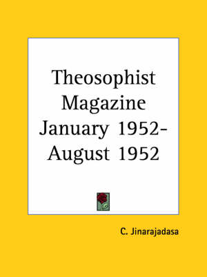 Theosophist Magazine (January 1952-August 1952) - 