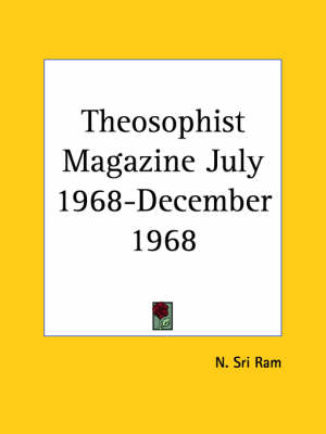 Theosophist Magazine (July 1968-December 1968) - 