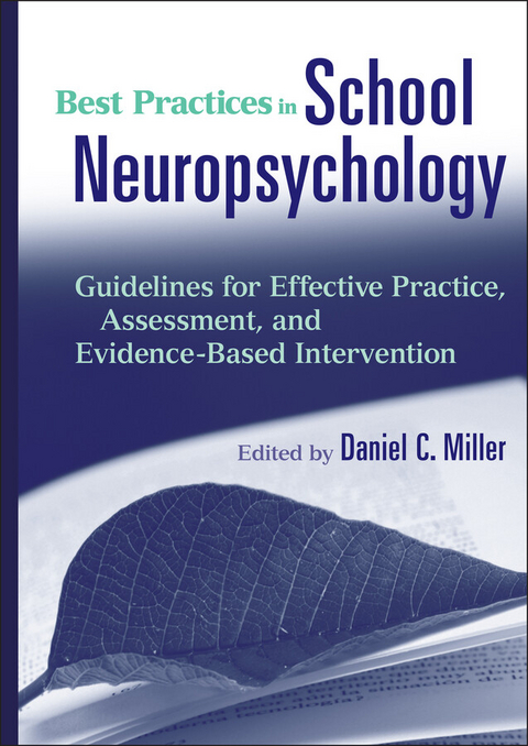 Best Practices in School Neuropsychology - 