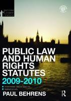 Public Law and Human Rights Statutes 2009-2010