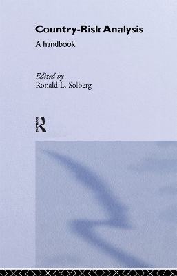 Country Risk Analysis - Ronald L. Solberg
