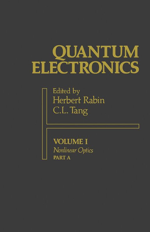 Quantum Electronics: A Treatise - 