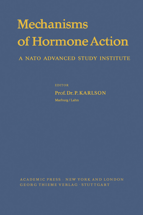 Mechanisms of Hormone Action - 