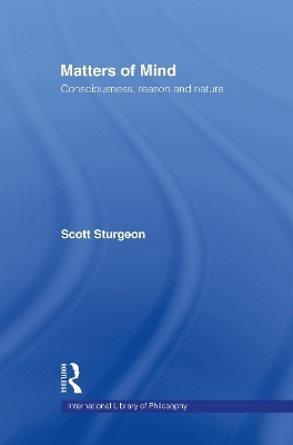 Matters of Mind - Scott Sturgeon