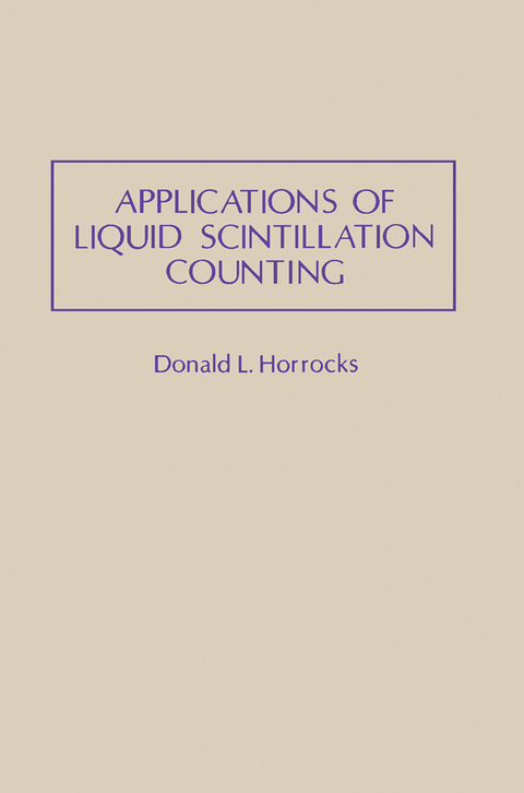Applications of Liquid Scintillation Counting - 