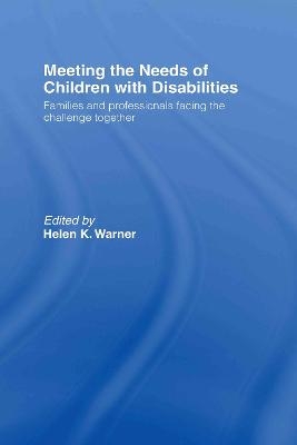 Meeting the Needs of Children with Disabilities - 
