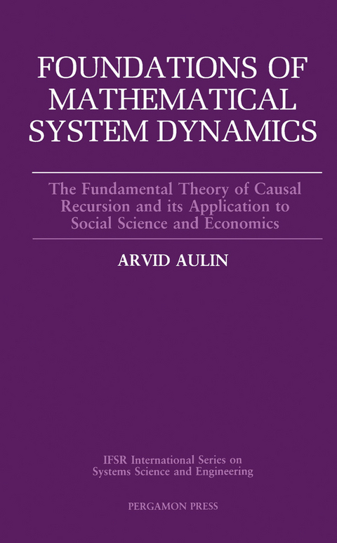 Foundations of Mathematical System Dynamics - 