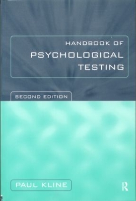 Handbook of Psychological Testing
