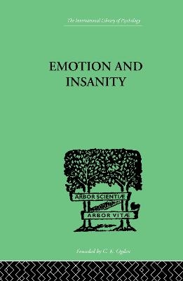 Emotion and Insanity - S Thalbitzer