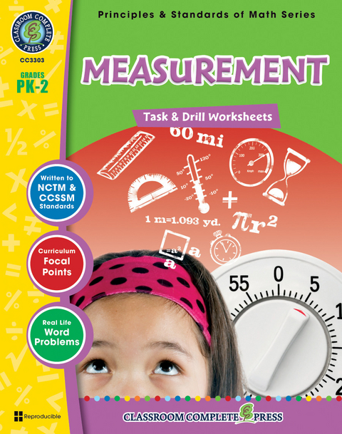 Measurement - Task & Drill Sheets Gr. PK-2 -  Chris Forest