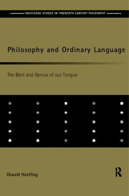 Philosophy and Ordinary Language
