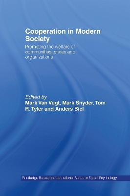 Cooperation in Modern Society - 