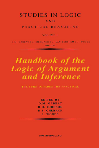 Handbook of the Logic of Argument and Inference