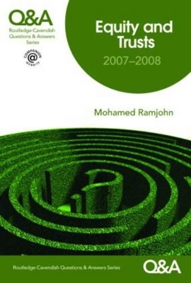 Q&A Equity and Trusts 2007-2008 - Mohamed Ramjohn