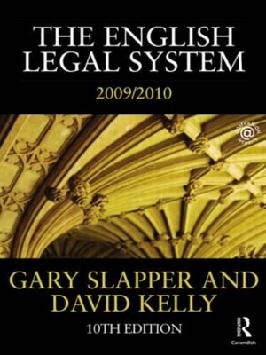 The English Legal System - David Kelly